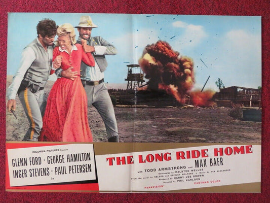 THE LONG RIDE HOME / A TIME FOR KILLING - E ITALIAN FOTOBUSTA POSTER GLENN FORD Movie posters