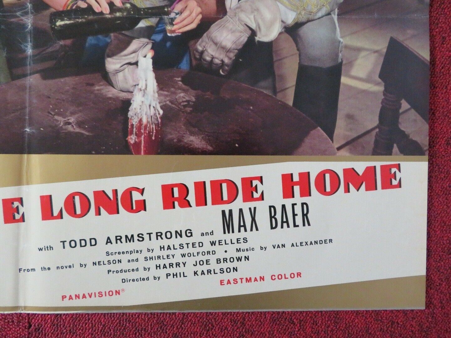 THE LONG RIDE HOME / A TIME FOR KILLING - F ITALIAN FOTOBUSTA POSTER GLENN FORD Movie posters