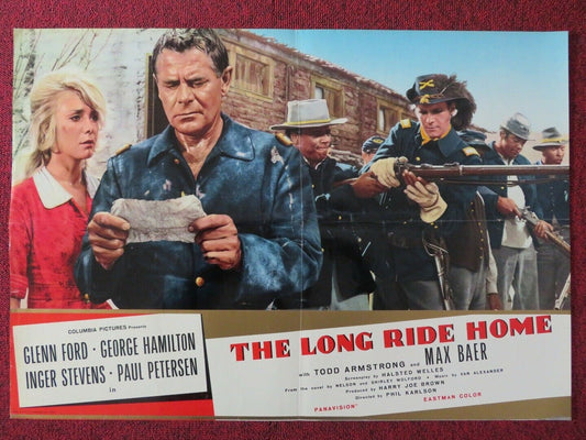 THE LONG RIDE HOME / A TIME FOR KILLING - G ITALIAN FOTOBUSTA POSTER GLENN FORD - Rendezvous Cinema