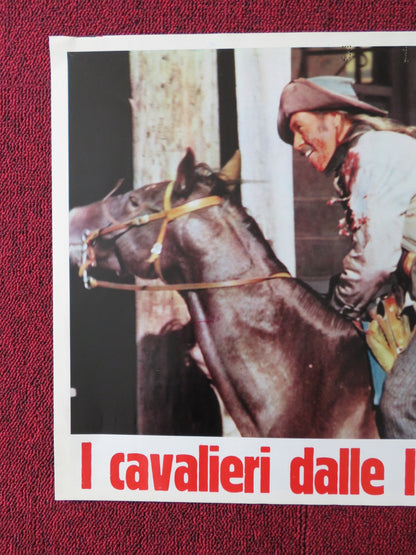 THE LONG RIDERS - B ITALIAN FOTOBUSTA POSTER DAVID CARRIDINE DENNIS QUAID 1980 Rendezvous Cinema Movie posters