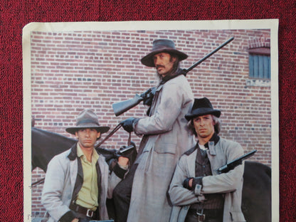 THE LONG RIDERS - C ITALIAN FOTOBUSTA POSTER DAVID CARRIDINE DENNIS QUAID 1980 Rendezvous Cinema Movie posters