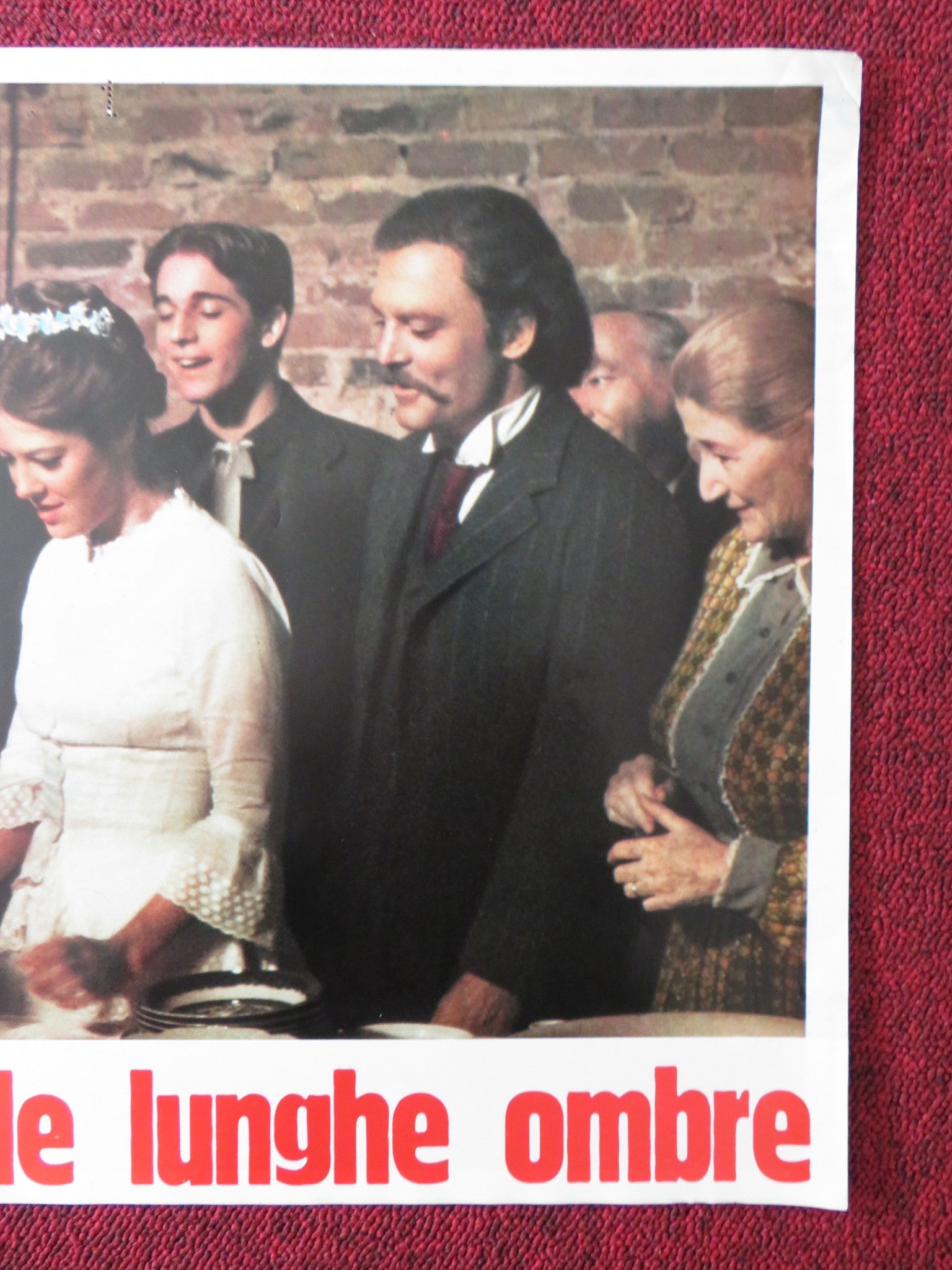 THE LONG RIDERS - F ITALIAN FOTOBUSTA POSTER DAVID CARRIDINE DENNIS QUAID 1980 Rendezvous Cinema Movie posters