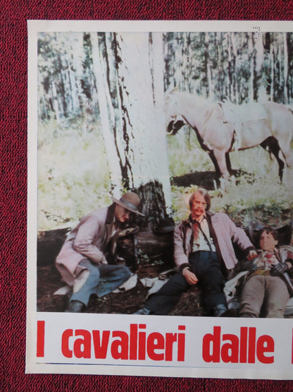 THE LONG RIDERS - G ITALIAN FOTOBUSTA POSTER DAVID CARRIDINE DENNIS QUAID 1980 Rendezvous Cinema Movie posters