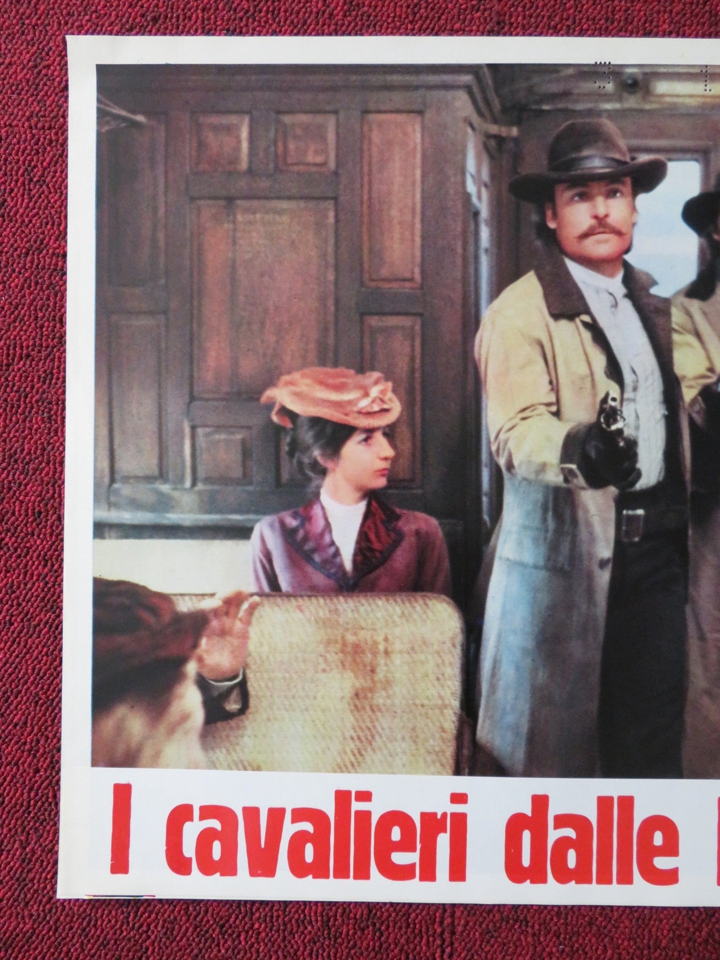 THE LONG RIDERS - I ITALIAN FOTOBUSTA POSTER DAVID CARRIDINE DENNIS QUAID 1980 Rendezvous Cinema Movie posters