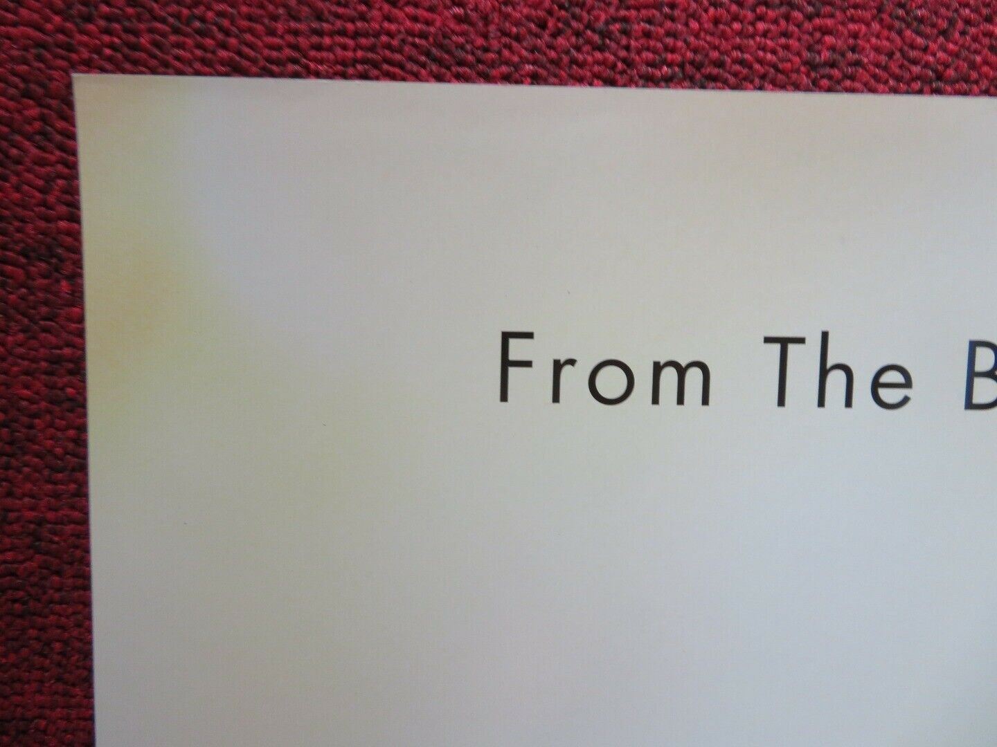 THE LONGEST RIDE CAMPAIGN - A US ONE SHEET ROLLED POSTER SCOTT EASTWOOD 2015 Movie posters