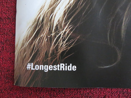 THE LONGEST RIDE UK QUAD (30"x 40") ROLLED POSTER BRITT ROBERTSON 2015 Rendezvous Cinema Movie posters