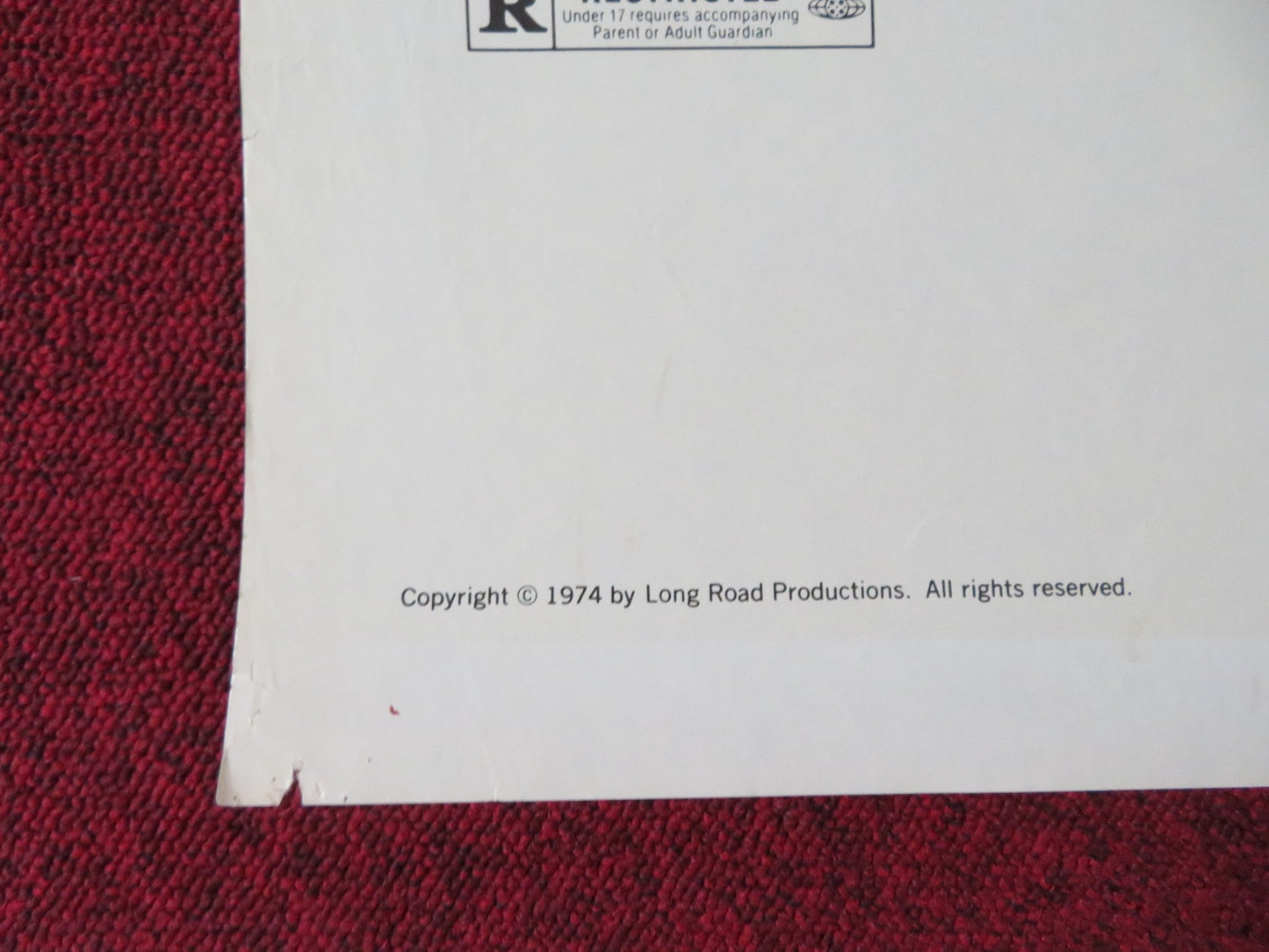 THE LONGEST YARD FOLDED US ONE SHEET POSTER BURT REYNOLDS EDDIE ALBERT 1974 Rendezvous Cinema Movie posters