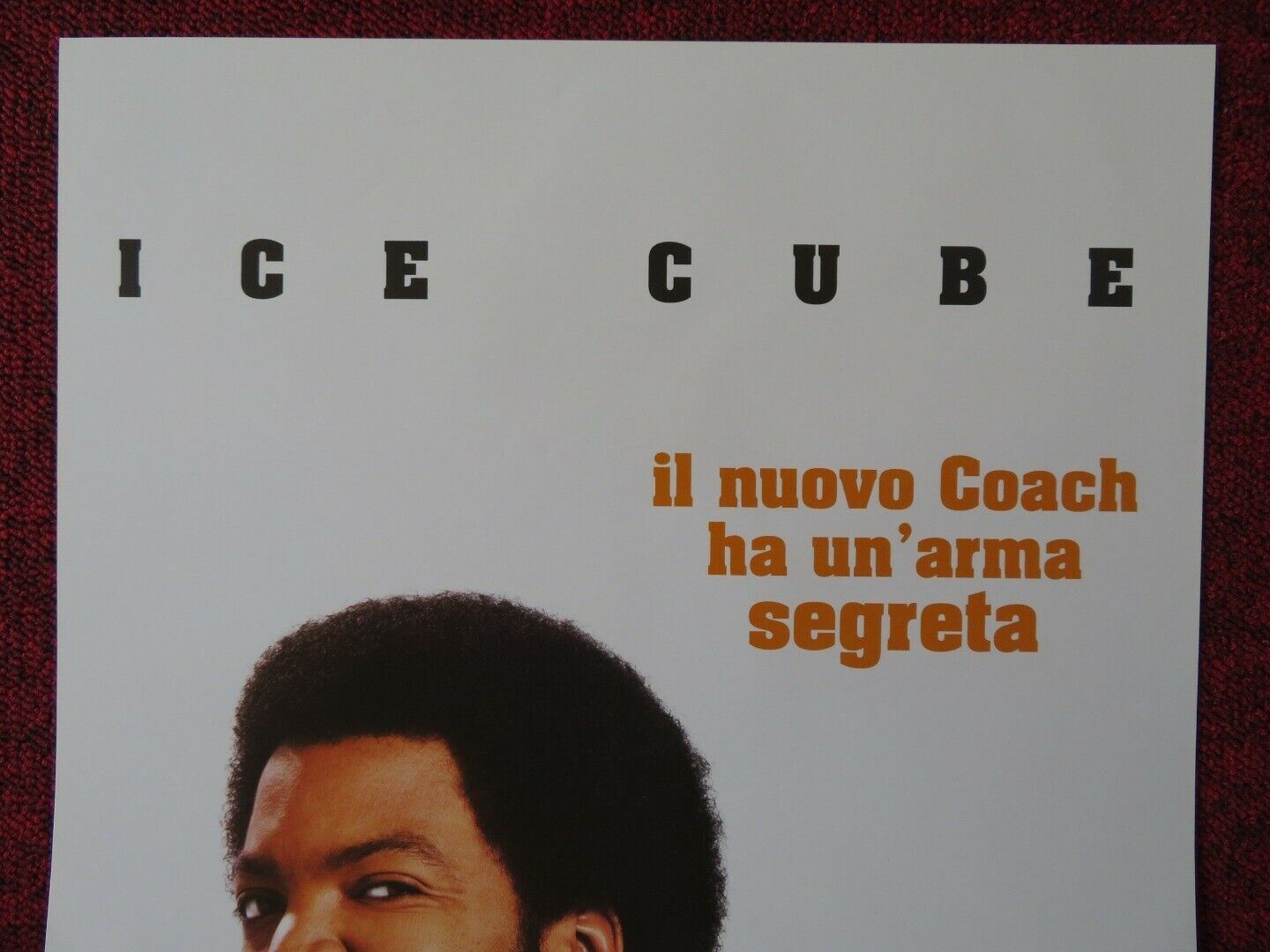 THE LONGSHOTS ITALIAN LOCANDINA (27"x12.5") POSTER ICE CUBE KEKE PALMER - Rendezvous Cinema