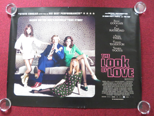 THE LOOK OF LOVE UK QUAD (30"x 40") ROLLED POSTER STEVE COOGAN ANNA FRIEL 2013 Rendezvous Cinema Movie posters