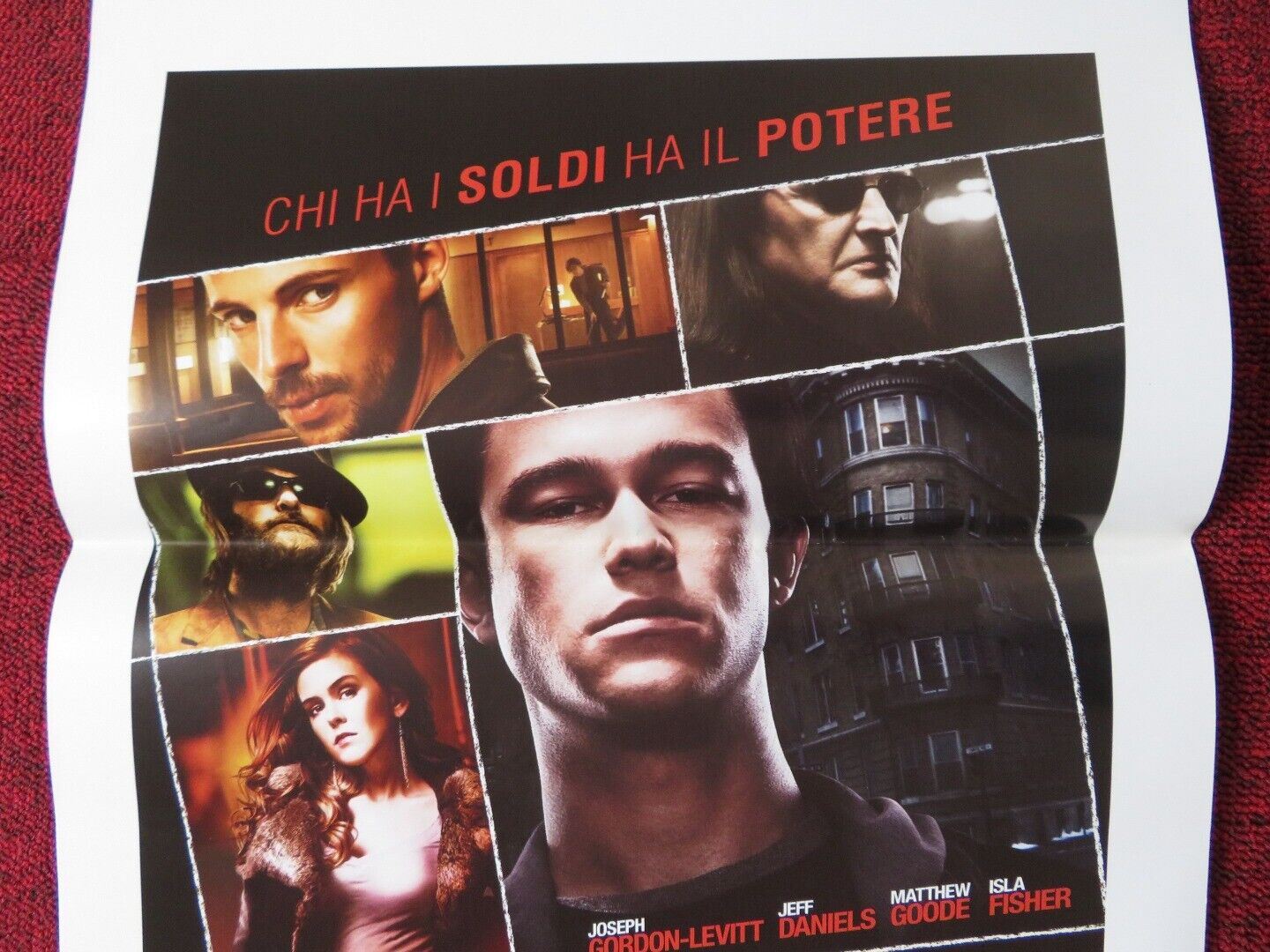 THE LOOKOUT ITALIAN LOCANDINA (27.5"x13") POSTER JOSEPH GORDAN - LEVITT 2007 Movie posters