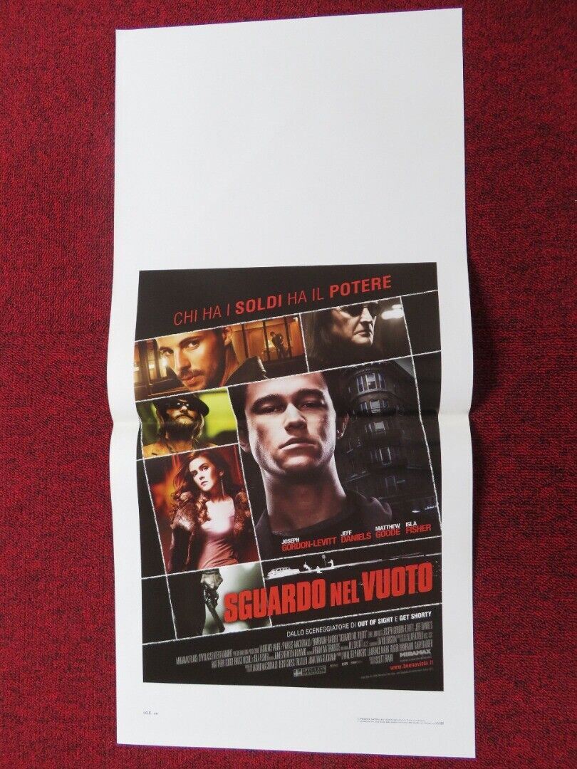 THE LOOKOUT ITALIAN LOCANDINA (27.5"x13") POSTER JOSEPH GORDAN - LEVITT 2007 Movie posters