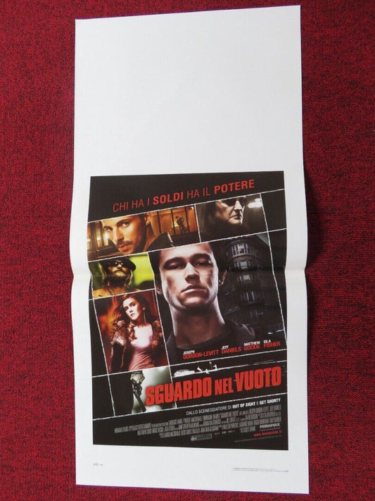 THE LOOKOUT ITALIAN LOCANDINA (27.5"x13") POSTER JOSEPH GORDAN - LEVITT 2007 Movie posters