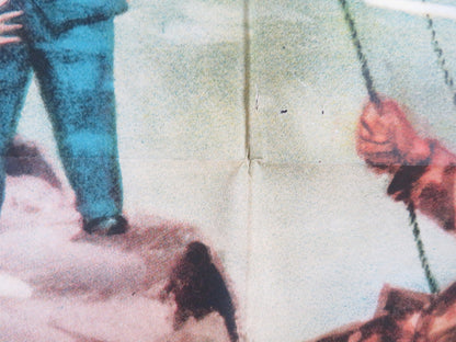 THE LOOTERS FOLDED US ONE SHEET POSTER RORY CALHOUN JULIE ADAMS 1955 Rendezvous Cinema Movie posters