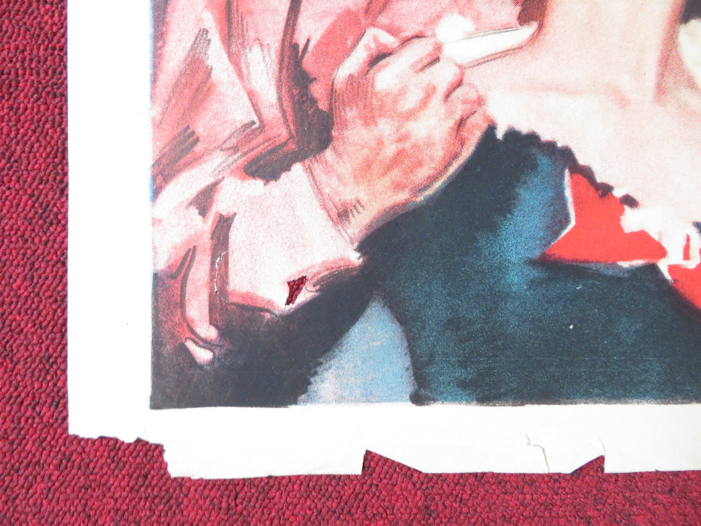 THE LOOTERS FOLDED US ONE SHEET POSTER RORY CALHOUN JULIE ADAMS 1955 Rendezvous Cinema Movie posters