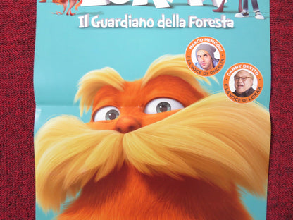 THE LORAX ITALIAN LOCANDINA POSTER DANNY DEVITO ED HELMS 2012 Rendezvous Cinema Movie posters
