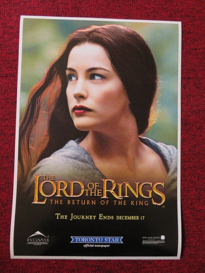 The Lord of the Rings: The Return of the King TWO SIDED US (13.5"x 19.5") POSTER Movie posters