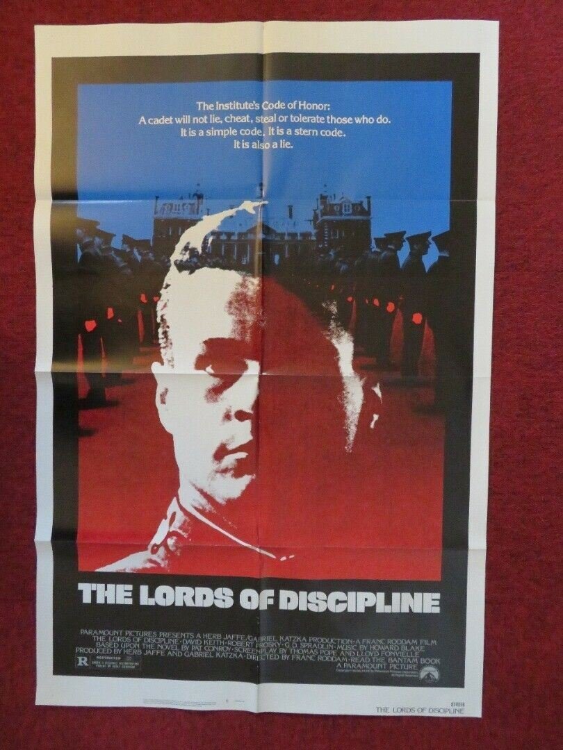 THE LORDS OF DISCIPLINE FOLDED US ONE SHEET POSTER DAVID KEITH 1983 Movie posters