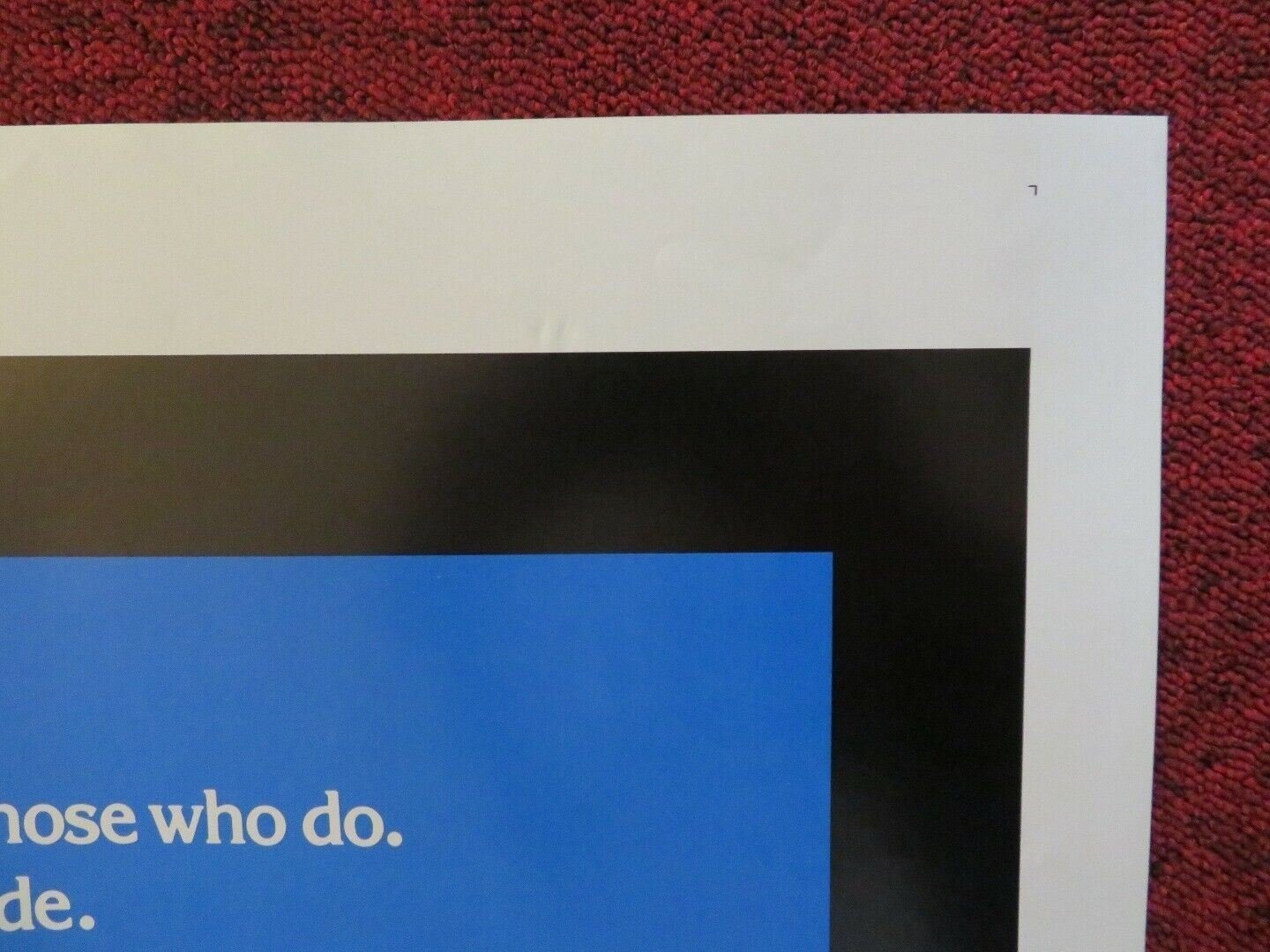 THE LORDS OF DISCIPLINE FOLDED US ONE SHEET POSTER DAVID KEITH 1983 Movie posters