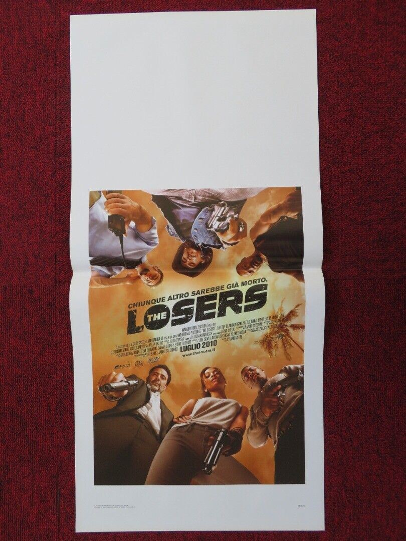THE LOSERS ITALIAN LOCANDINA (27.5"x13") POSTER CHRIS EVANS IDRIS ELBA 2010 Movie posters