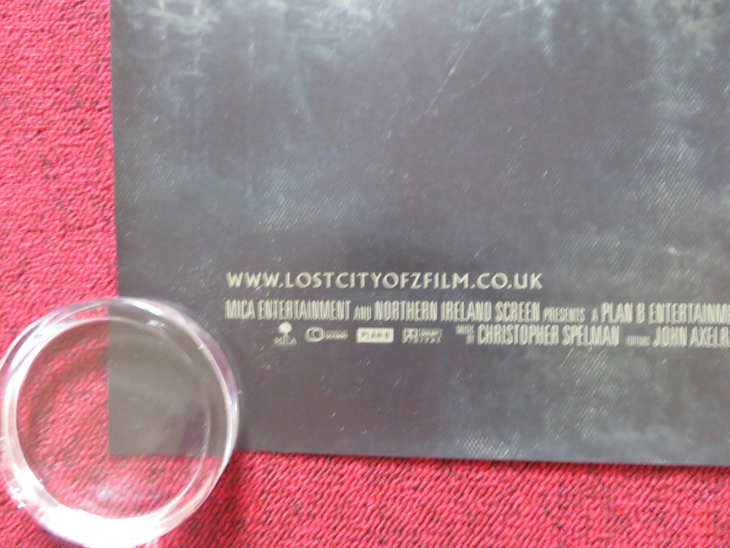 THE LOST CITY OF Z UK QUAD (30"x 40") ROLLED POSTER CHARLIE HUNNAM 2016 Rendezvous Cinema Movie posters