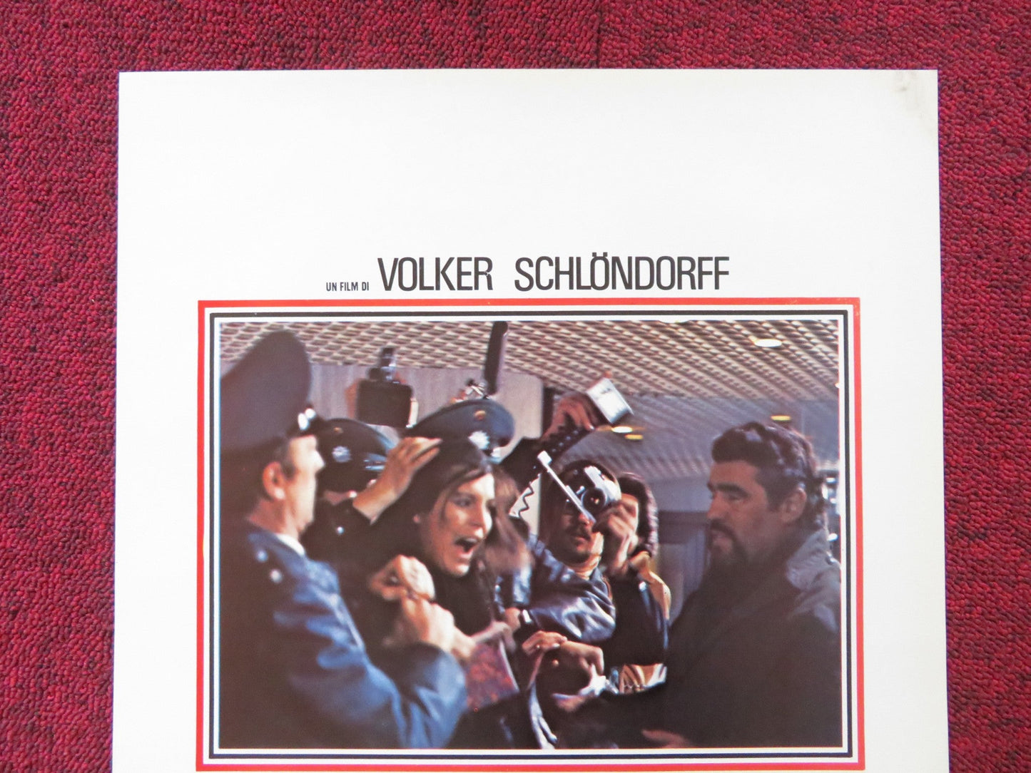 THE LOST HONOR OF KATHARINA BLUM ITALIAN LOCANDINA POSTER ANGELA WINKLER 1975 Rendezvous Cinema Movie posters