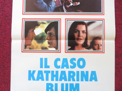 THE LOST HONOR OF KATHARINA BLUM ITALIAN LOCANDINA POSTER ANGELA WINKLER 1975 Rendezvous Cinema Movie posters