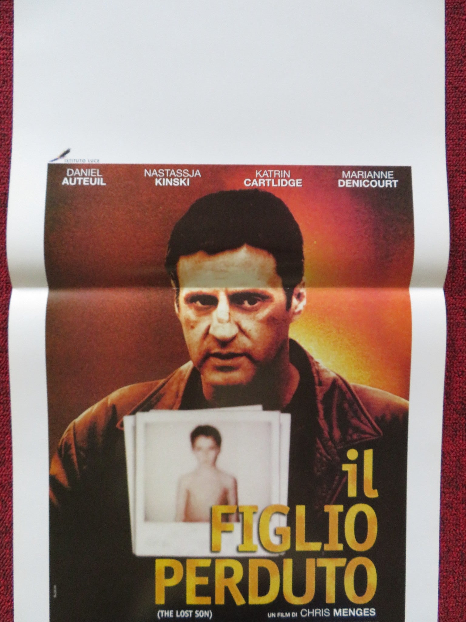 THE LOST SON ITALIAN LOCANDINA POSTER DANIEL AUTEUIL NASTASSJA KINSKI 1999 Rendezvous Cinema Movie posters