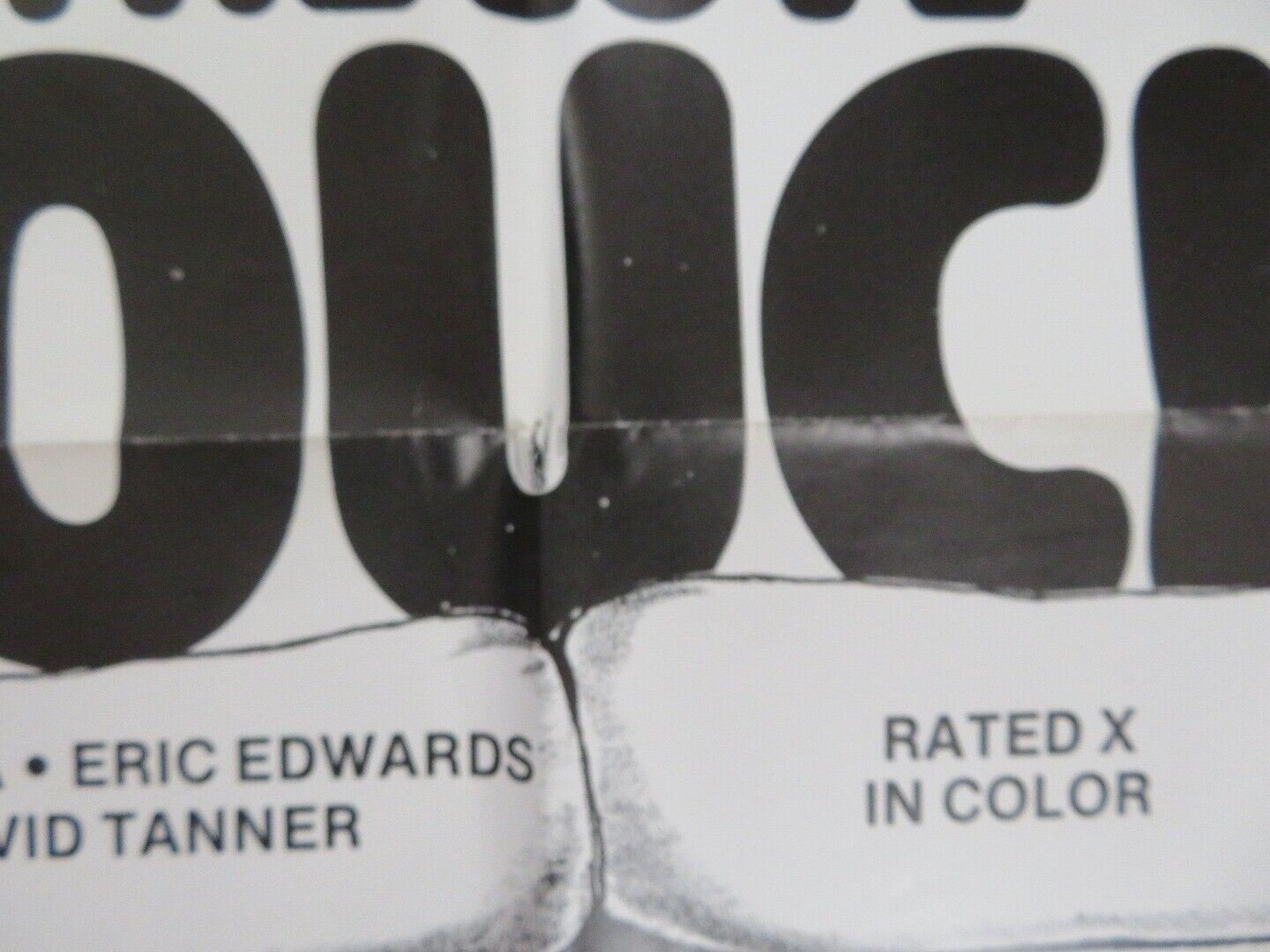 THE LOVE COUCH FOLDED US ONE SHEET POSTER RICHARD BOLA LEO LOVELACE 1977 - Rendezvous Cinema