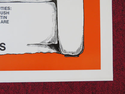 THE LOVE COUCH US TRI FOLDED ONE SHEET ROLLED POSTER BETH ANNA HARMONY 1978 Rendezvous Cinema Movie posters