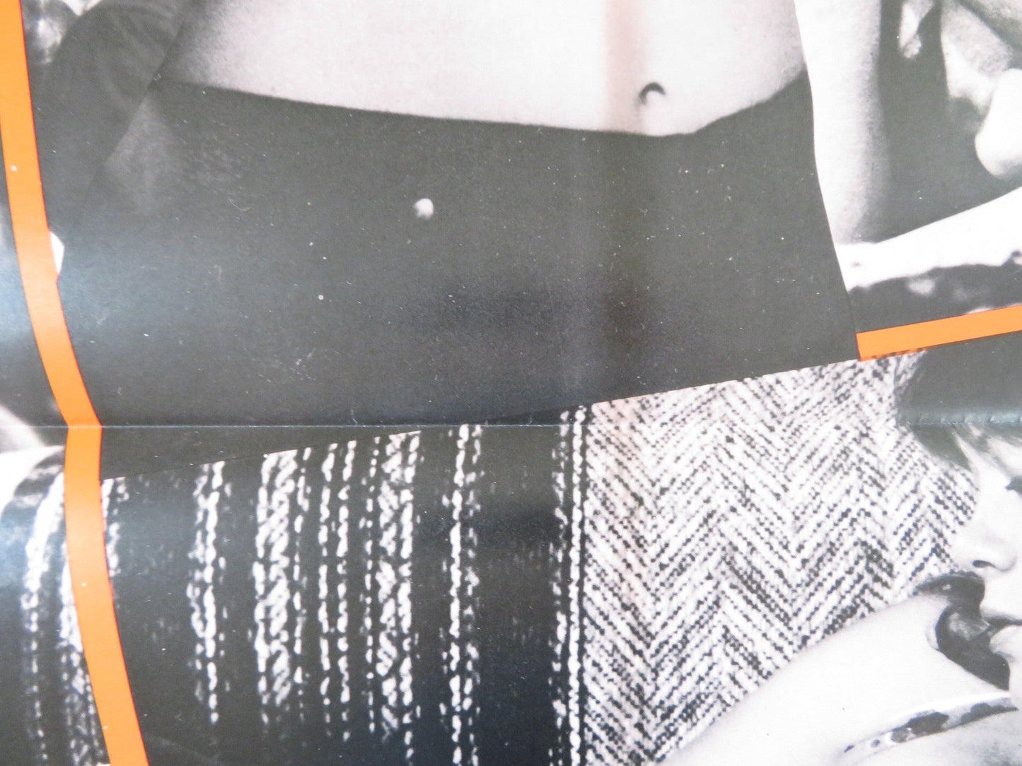 THE LOVE COUCH US TRI FOLDED ONE SHEET ROLLED POSTER BETH ANNA HARMONY 1978 Rendezvous Cinema Movie posters