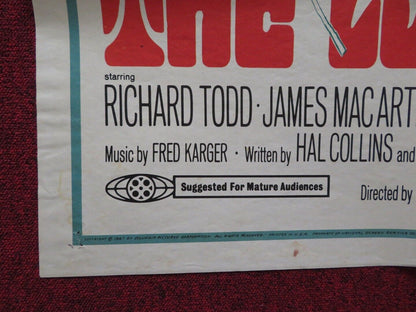 THE LOVE-INS FOLDED US ONE SHEET POSTER RICHARD TODD JAMES MACARTHUR 1967 - Rendezvous Cinema