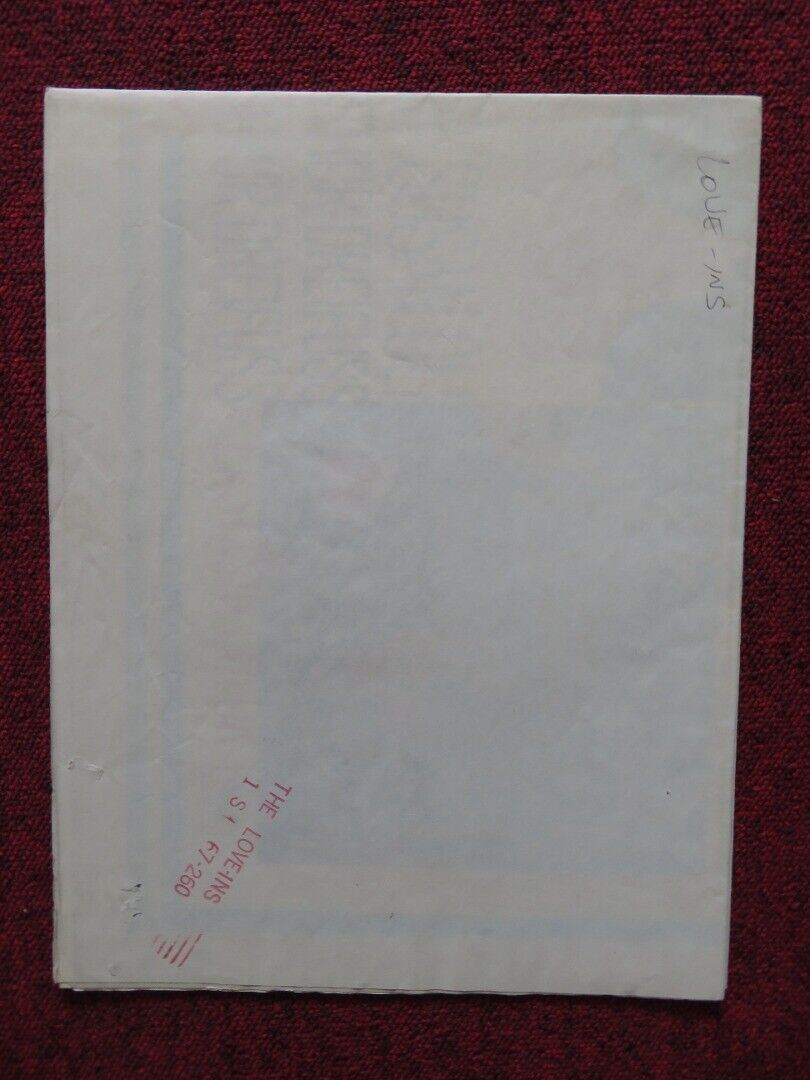 THE LOVE-INS FOLDED US ONE SHEET POSTER RICHARD TODD JAMES MACARTHUR 1967 - Rendezvous Cinema