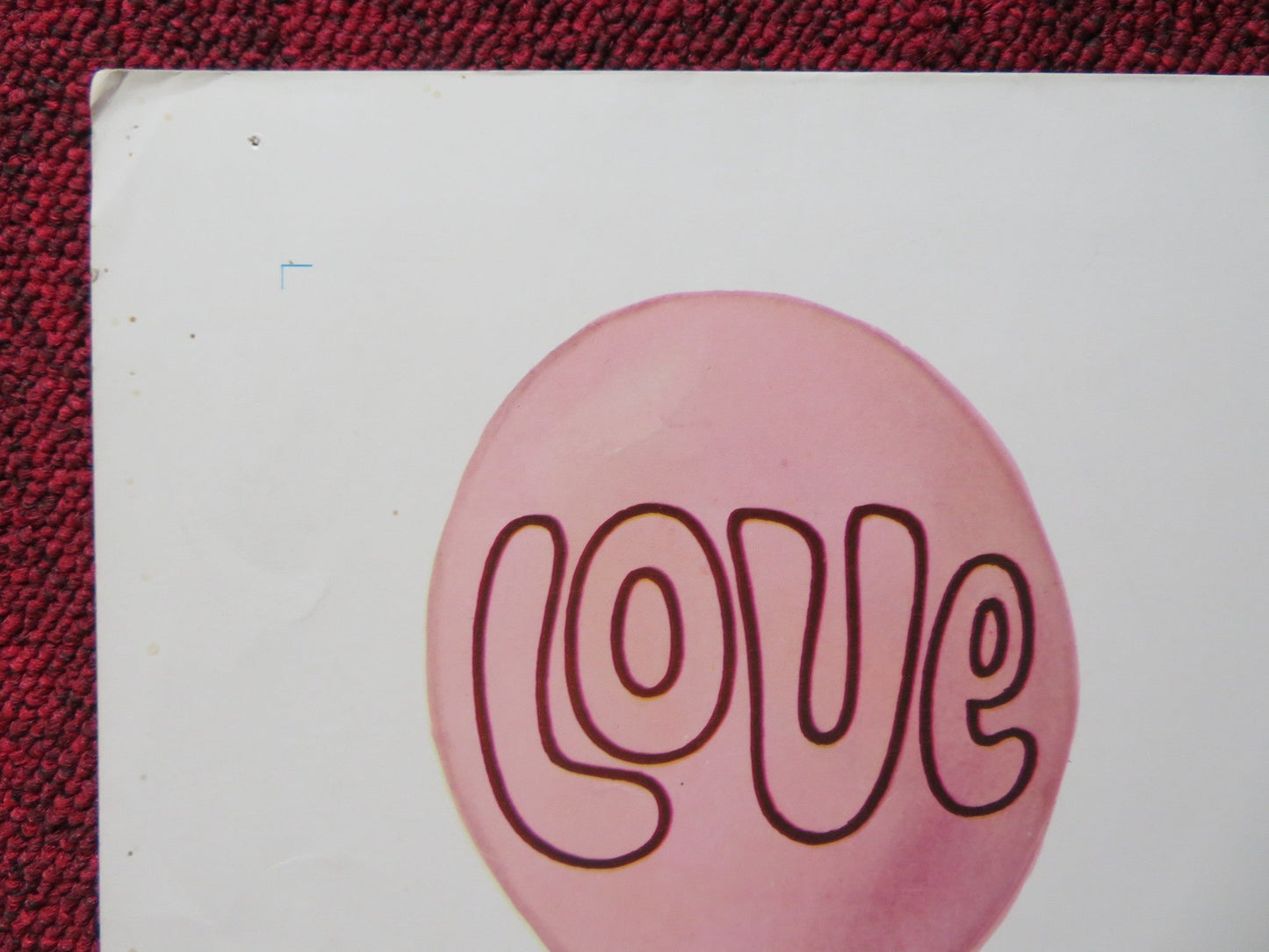 THE LOVE - INS US HALF SHEET (22"x 28") POSTER RICHARD TODD JAMES MACARTHUR 1967 Rendezvous Cinema Movie posters