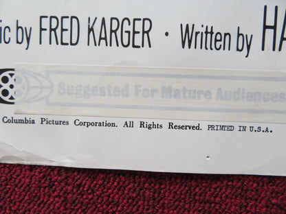 THE LOVE - INS US HALF SHEET (22"x 28") POSTER RICHARD TODD JAMES MACARTHUR 1967 Rendezvous Cinema Movie posters