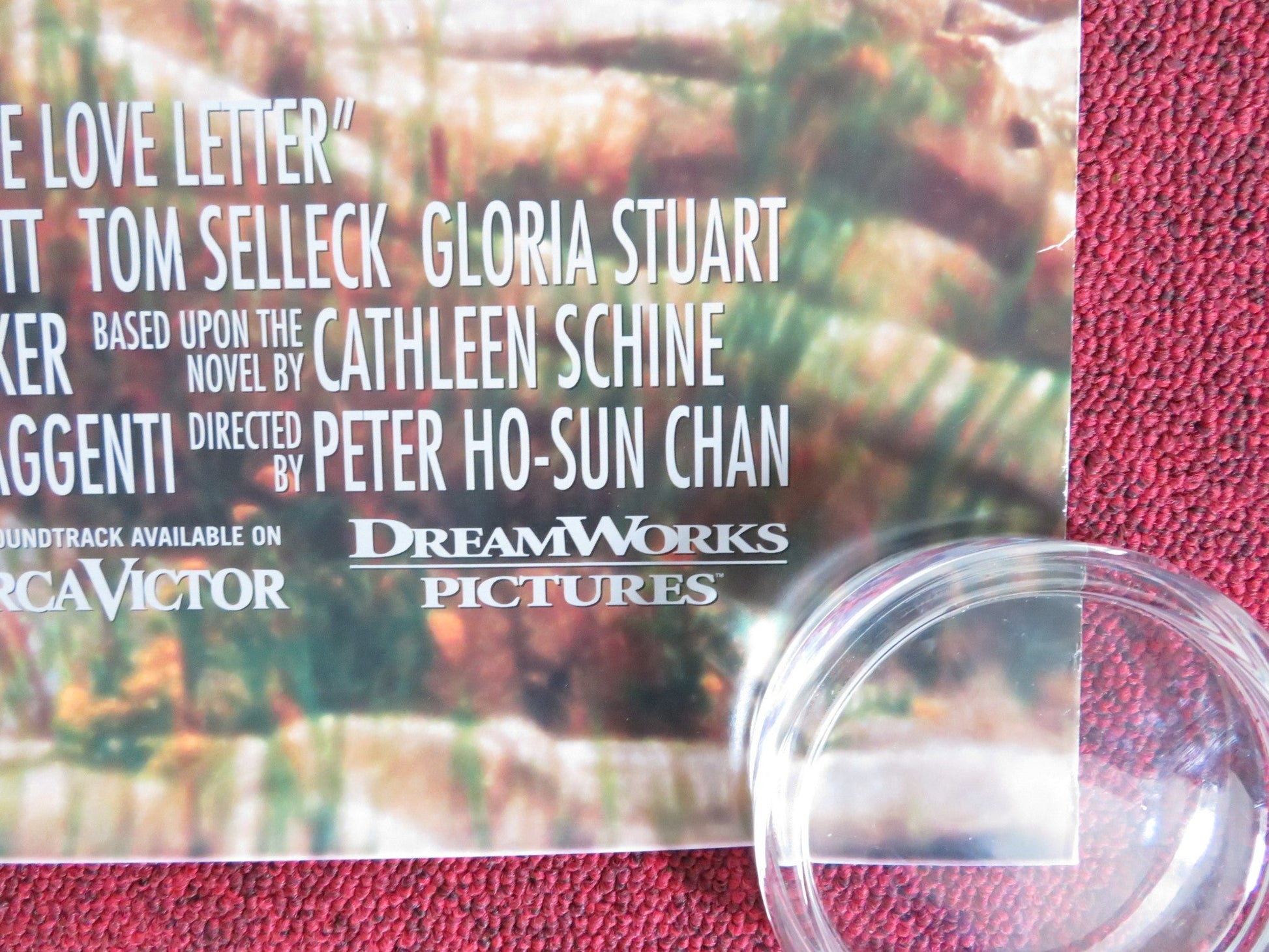 THE LOVE LETTER US ONE SHEET ROLLED POSTER KATE CAPSHAW ELLEN DEGENERES 1999 Rendezvous Cinema Movie posters