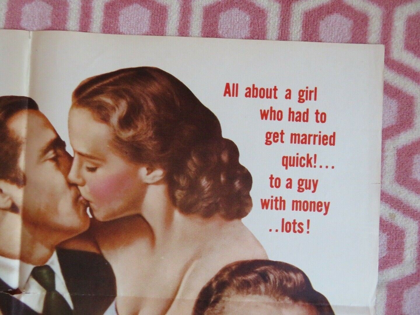 THE LOVEABLE CHEAT FOLDED US ONE SHEET POSTER CHARLES RUGGLES RICHARD NEY 1949 Movie posters