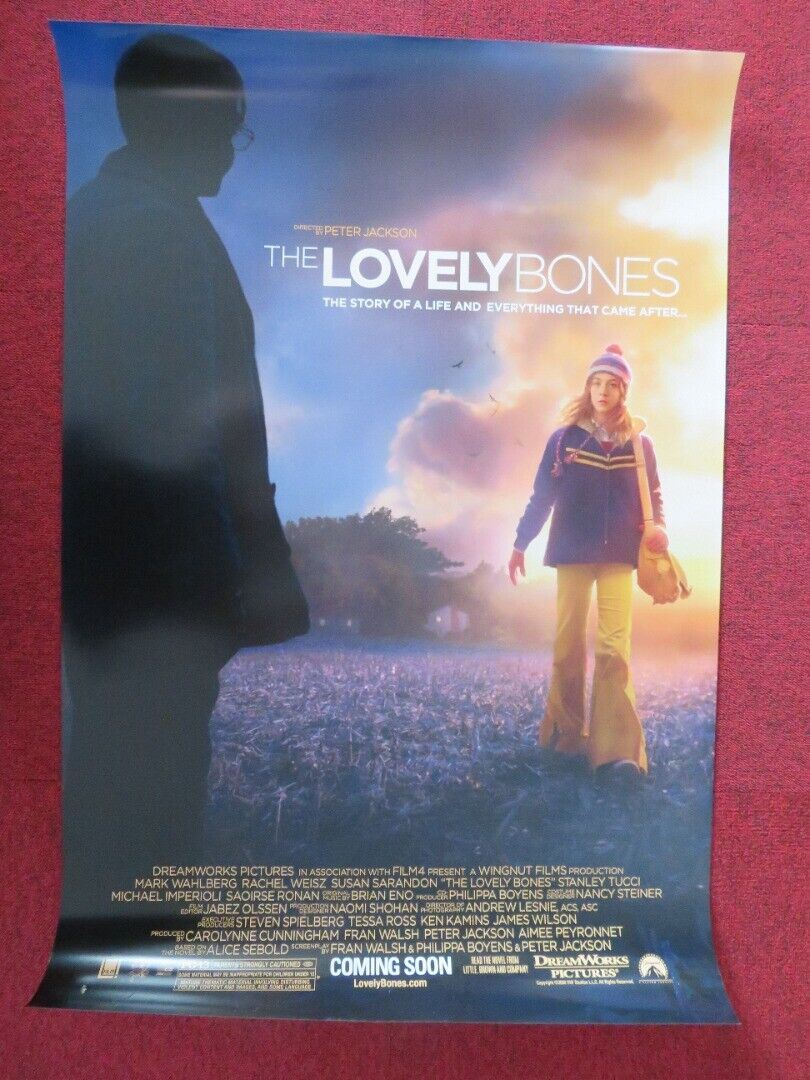 THE LOVELY BONES US ONE SHEET ROLLED POSTER MARK WAHLBERG RACHEL WEISZ 2009 Movie posters