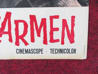 THE LOVES OF CARMEN - C ITALIAN FOTOBUSTA POSTER RITA HAYWORTH GLENN FORD R1960S Rendezvous Cinema Movie posters