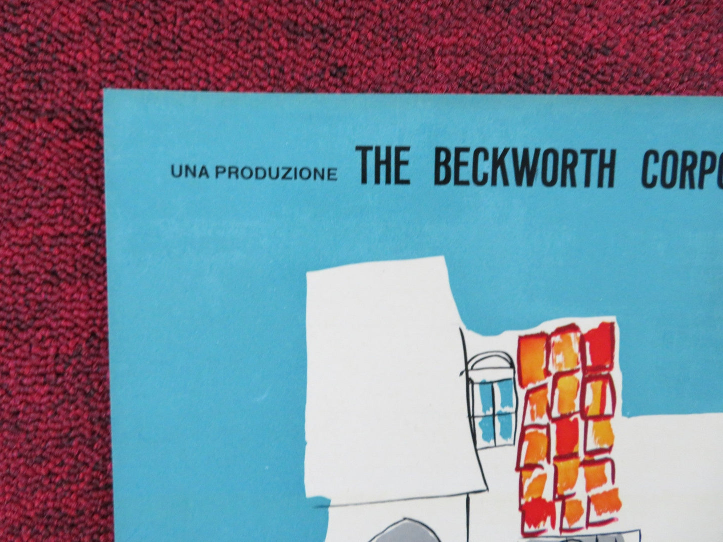 THE LOVES OF CARMEN - D ITALIAN FOTOBUSTA POSTER RITA HAYWORTH GLENN FORD R1960S Rendezvous Cinema Movie posters