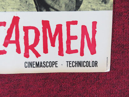 THE LOVES OF CARMEN - D ITALIAN FOTOBUSTA POSTER RITA HAYWORTH GLENN FORD R1960S Rendezvous Cinema Movie posters