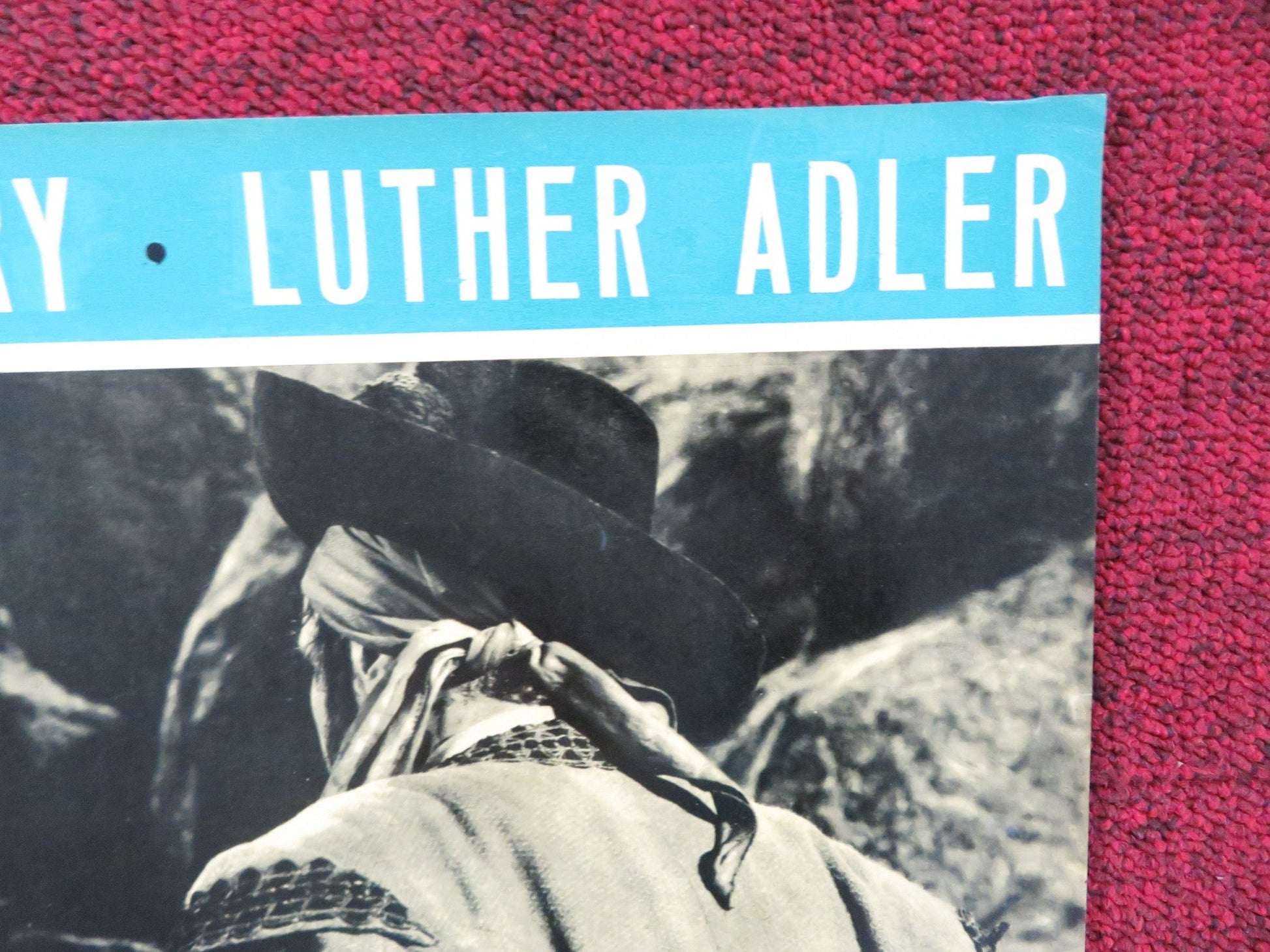 THE LOVES OF CARMEN - D ITALIAN FOTOBUSTA POSTER RITA HAYWORTH GLENN FORD R1960S Rendezvous Cinema Movie posters