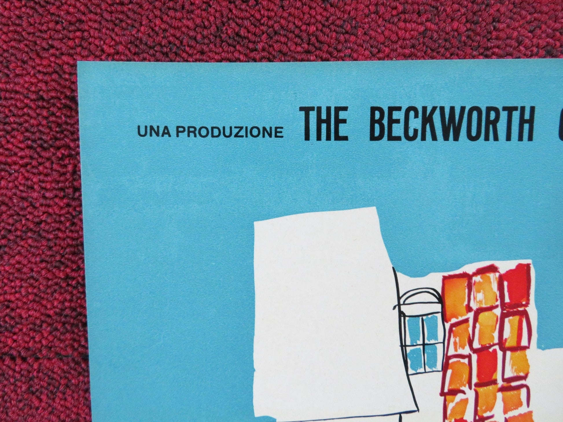 THE LOVES OF CARMEN - E ITALIAN FOTOBUSTA POSTER RITA HAYWORTH GLENN FORD R1960S Rendezvous Cinema Movie posters