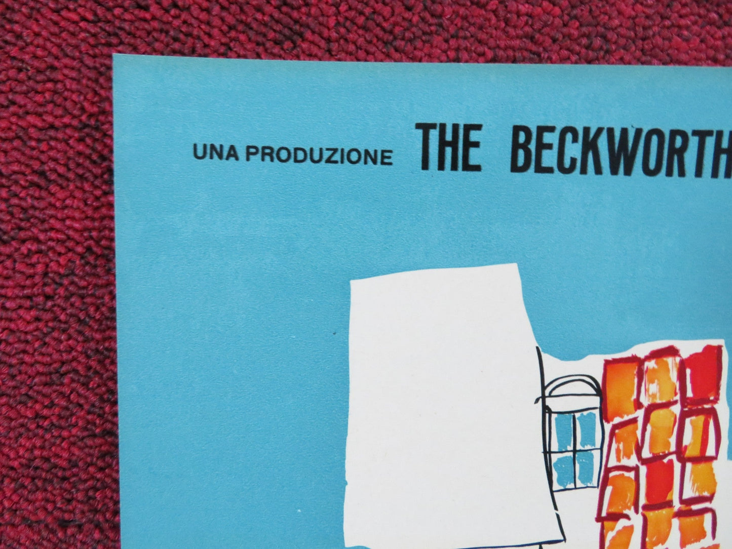 THE LOVES OF CARMEN - G ITALIAN FOTOBUSTA POSTER RITA HAYWORTH GLENN FORD R1960S Rendezvous Cinema Movie posters