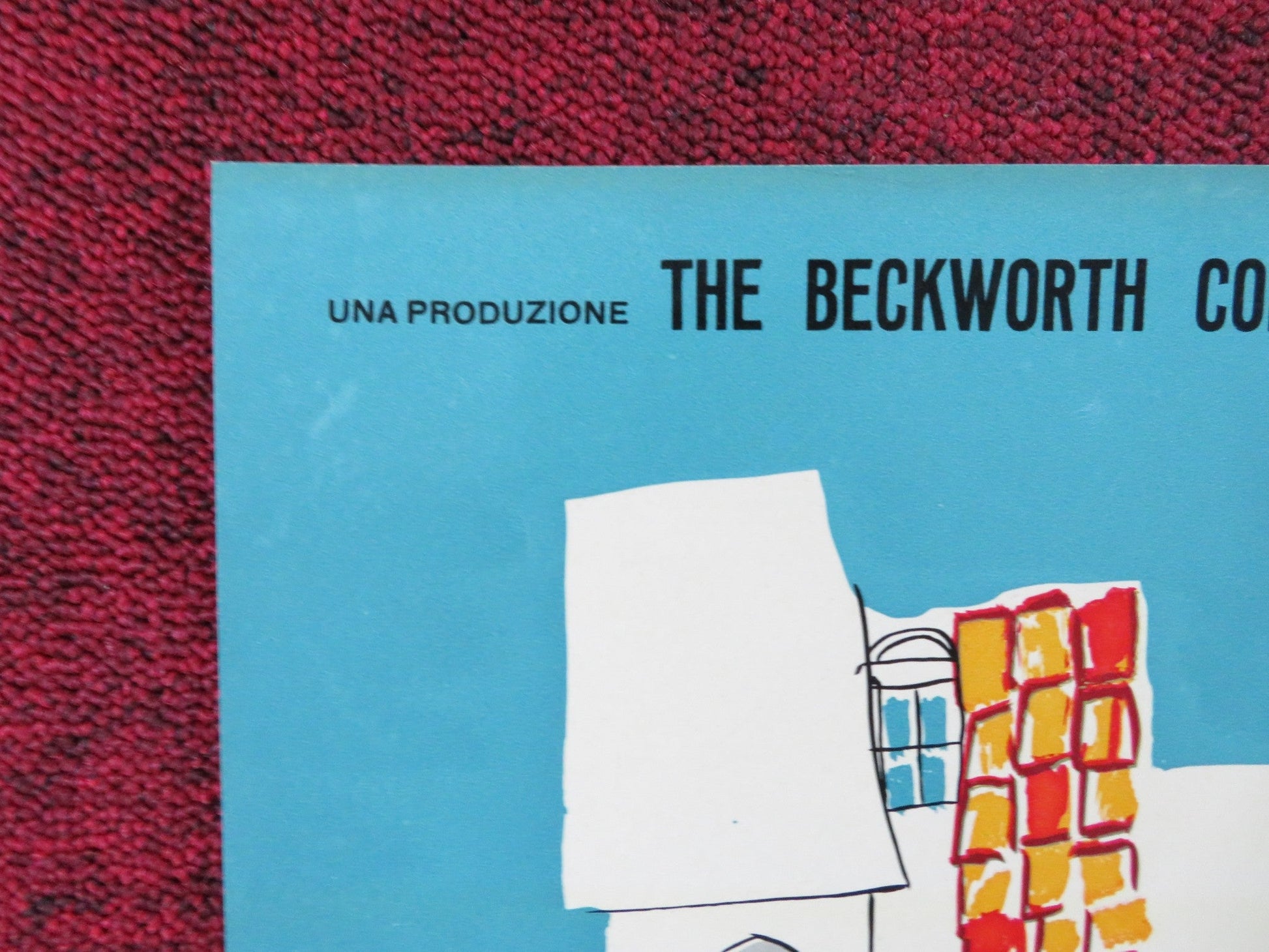 THE LOVES OF CARMEN ITALIAN FOTOBUSTA POSTER RITA HAYWORTH GLENN FORD R1960S Rendezvous Cinema Movie posters