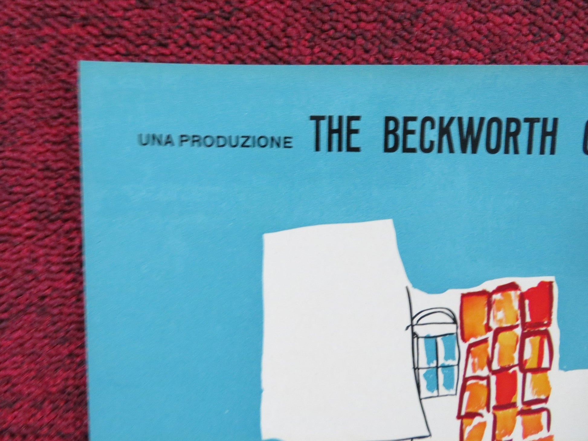 THE LOVES OF CARMEN - J ITALIAN FOTOBUSTA POSTER RITA HAYWORTH GLENN FORD R1960S Rendezvous Cinema Movie posters