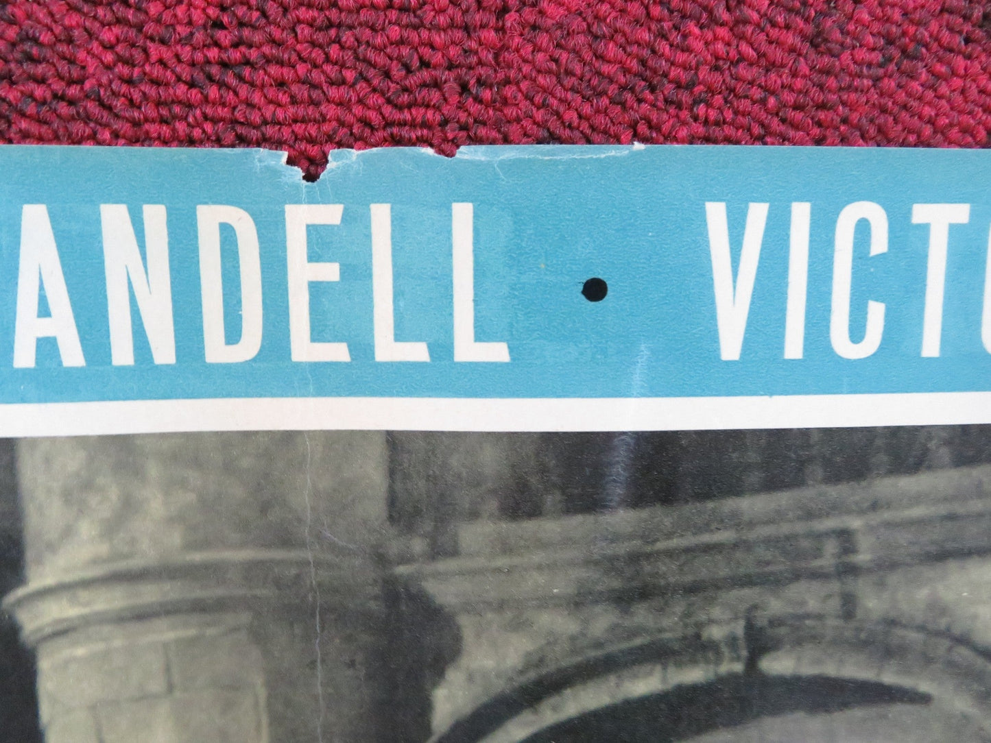 THE LOVES OF CARMEN - J ITALIAN FOTOBUSTA POSTER RITA HAYWORTH GLENN FORD R1960S Rendezvous Cinema Movie posters