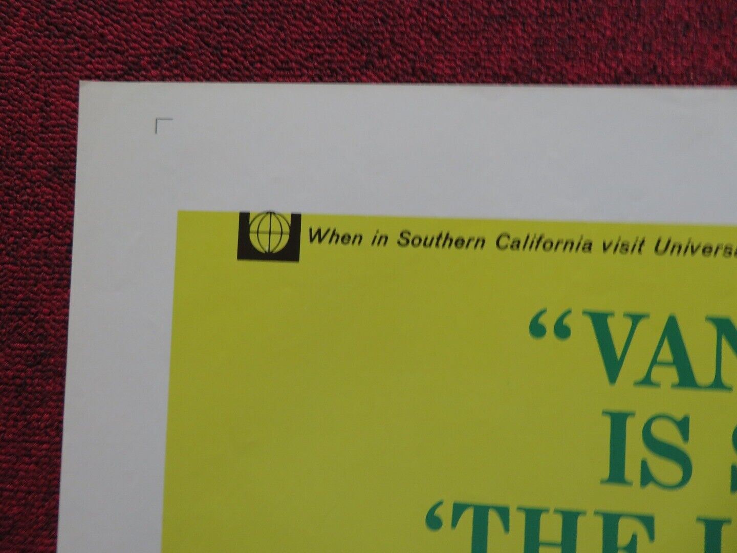 THE LOVES OF ISADORA / ISADORA FOLDED US ONE SHEET POSTER VANESSA REDGRAVE 1969 Movie posters