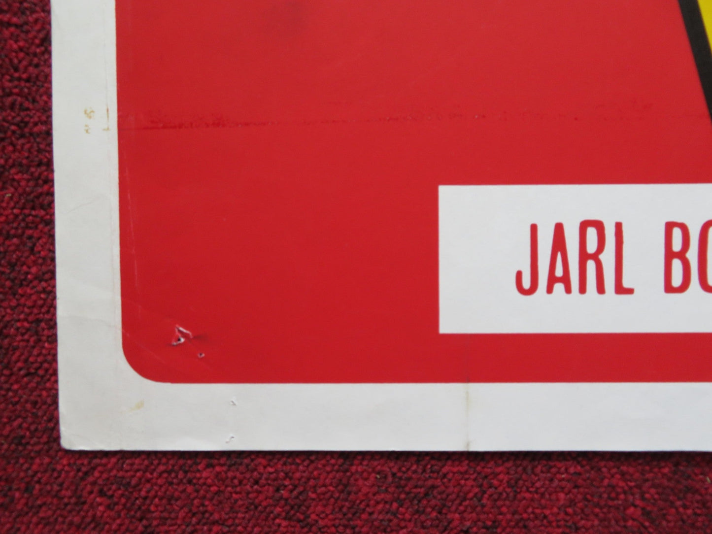 THE LUSTFUL VICAR FOLDED US ONE SHEET POSTER JARL BORSSEN DIANA KJAER 1970 Rendezvous Cinema Movie posters