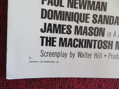 THE MACKINTOSH MAN US HALF SHEET (22"x 28") POSTER PAUL NEWMAN 1973 - Rendezvous Cinema