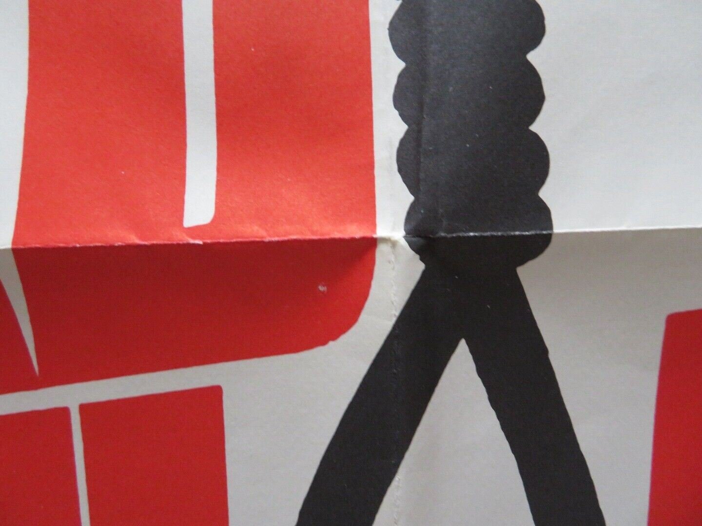 THE MAD EXECUTIONERS FOLDED US ONE SHEET POSTER HANSJORG FELMY MARIA PERSCHY '65 Movie posters